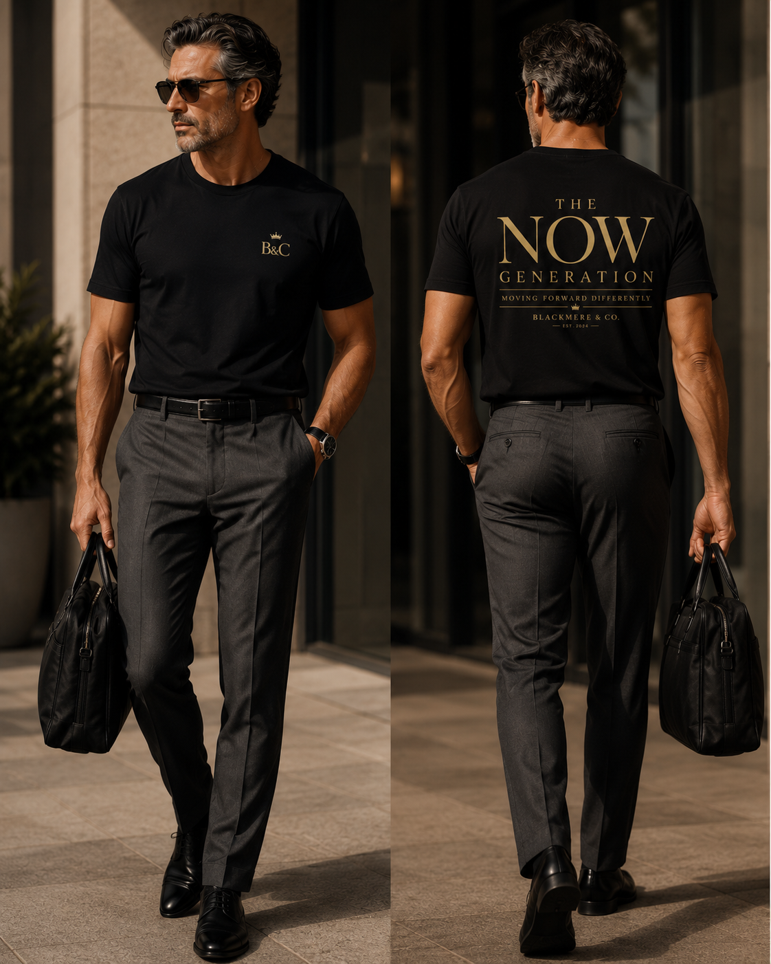 The NOW Generation Tee | Moving Forward Differently | Blackmere & Co.