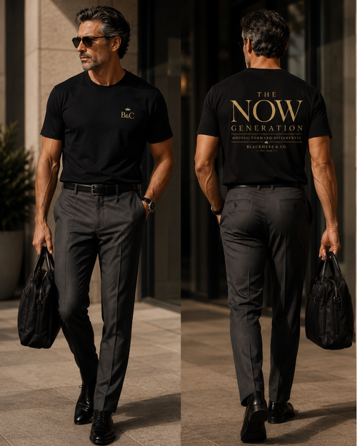 The NOW Generation Tee | Moving Forward Differently | Blackmere & Co.