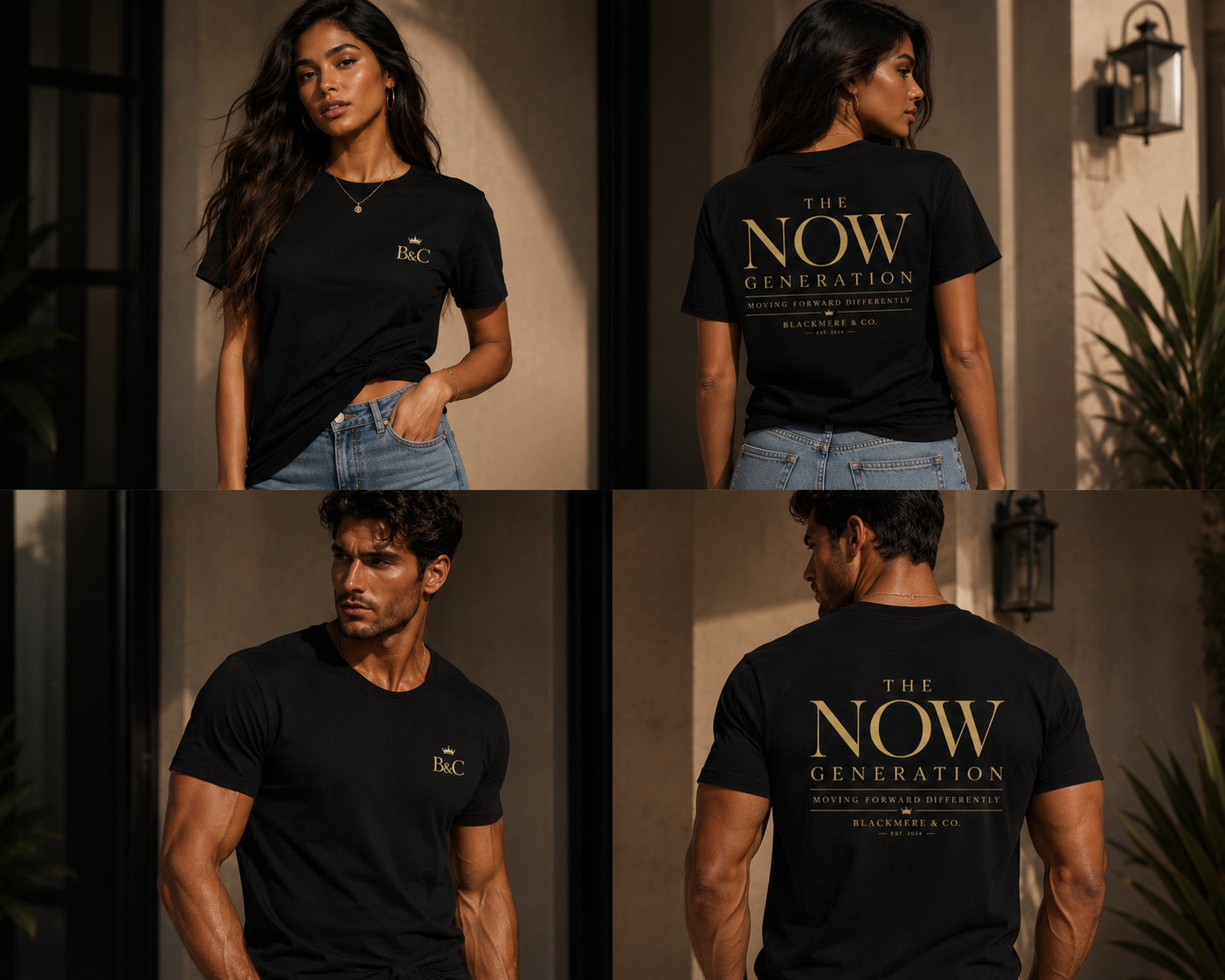 The NOW Generation Tee | Moving Forward Differently | Blackmere & Co.